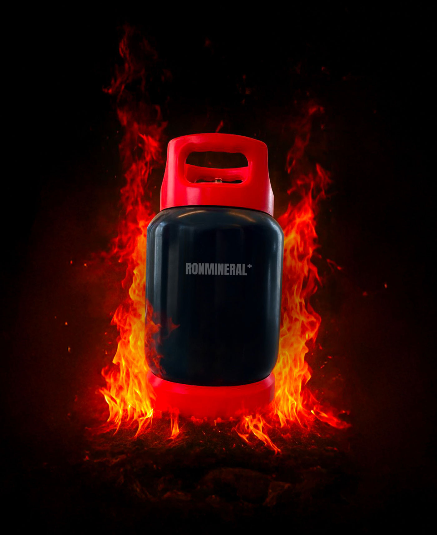 Bonbonne de gaz composite